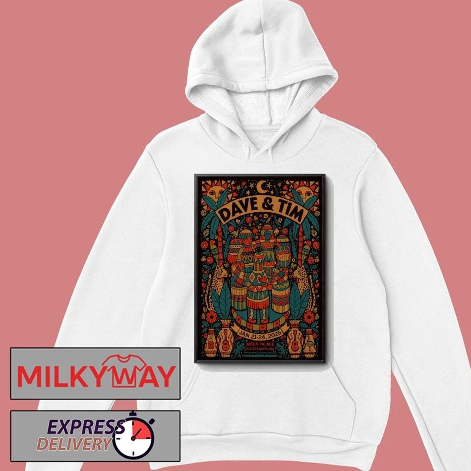 Jan 21-24 2026 Dave Matthews Poster Riviera Maya, MX shirt