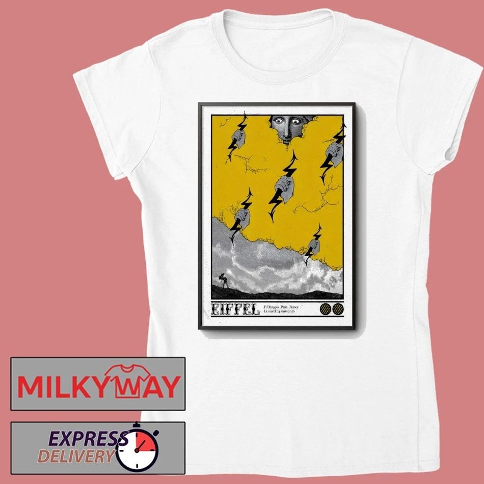 Eiffel L’Olympia Paris France Mar 24 2026 Poste shirt