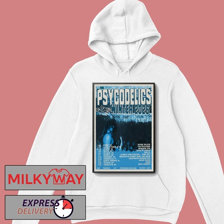 The Psycodelics Tour Winter 26 Poster shirt