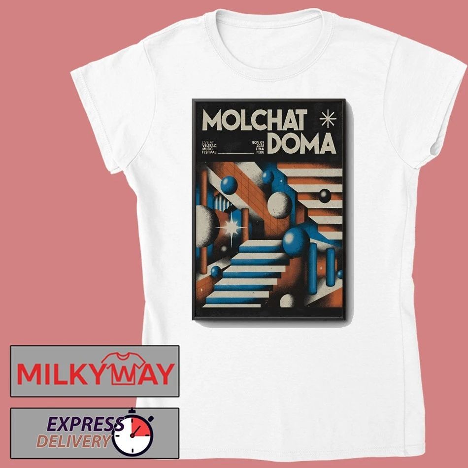 Molchat Doma Veltrac Music Festival Lima Peru Nov 9 2025 Poster shirt