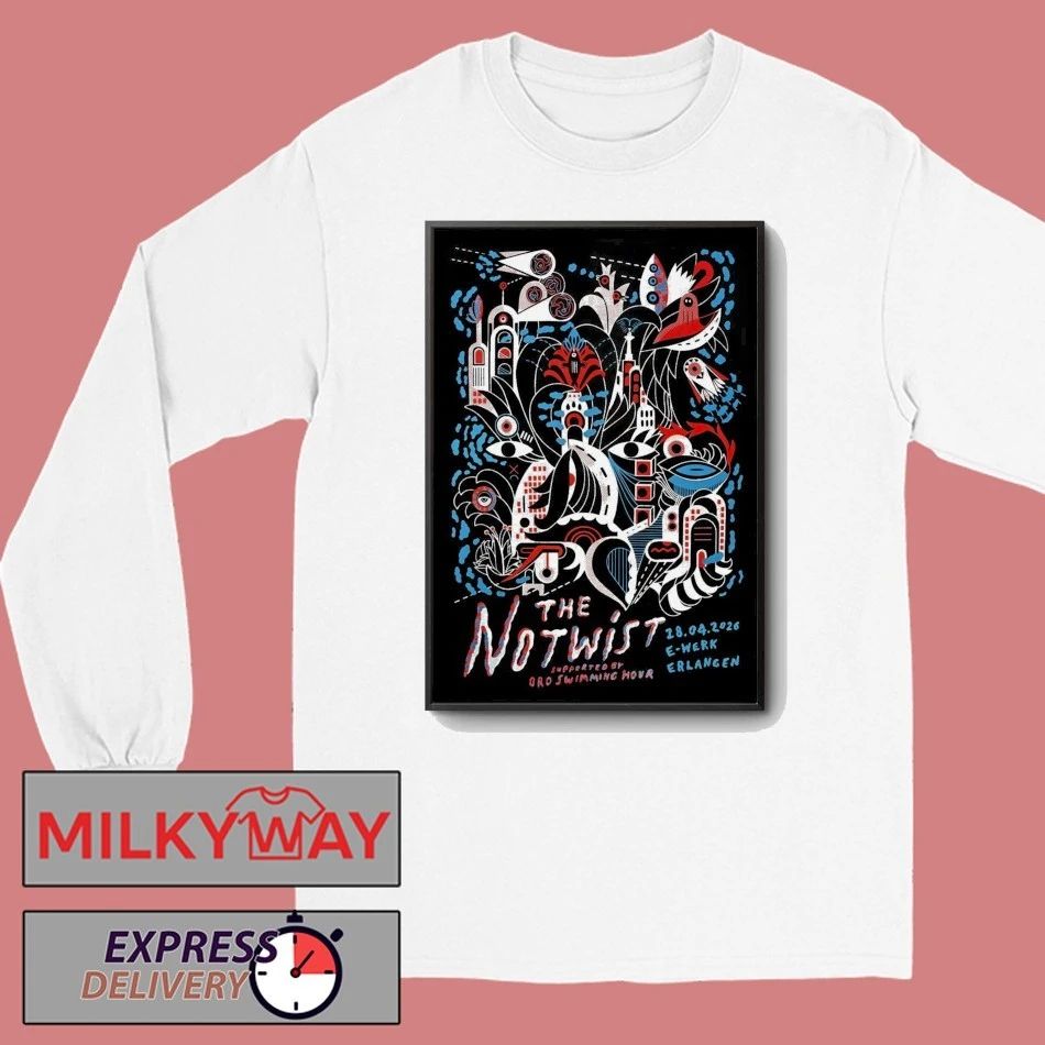The Notwist Apr 28 2026 E-Werk Erlangen Show Poster shirt