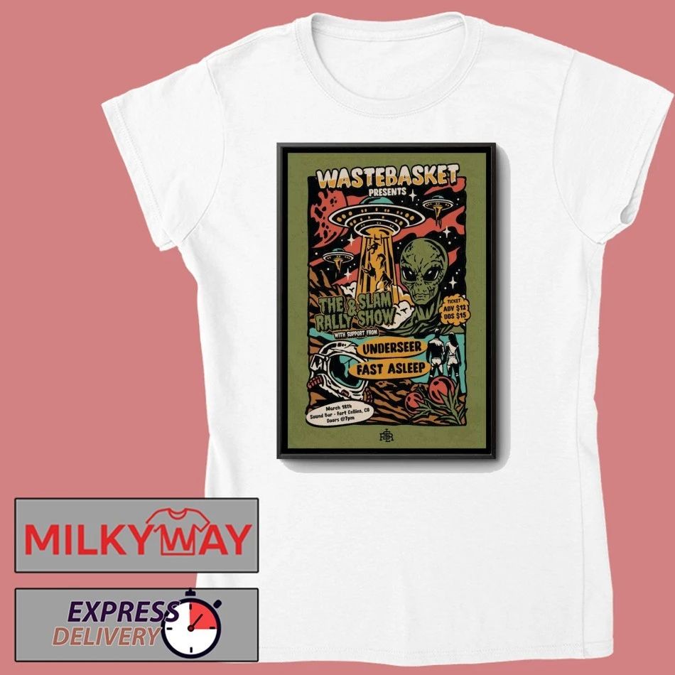 WASTEBASKET Mar 18 2026 Sound Bar In Fort Collins CO Poster shirt