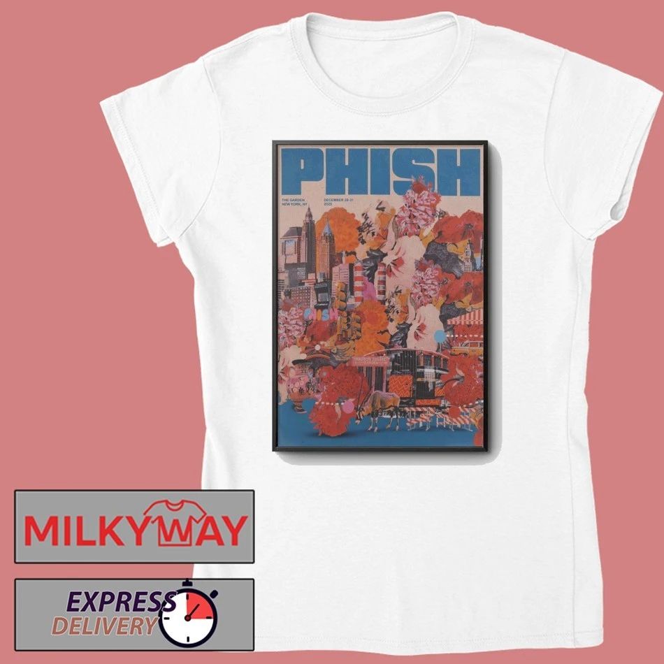 Phish Dec 28-31 2025 MSG New York Poster shirt