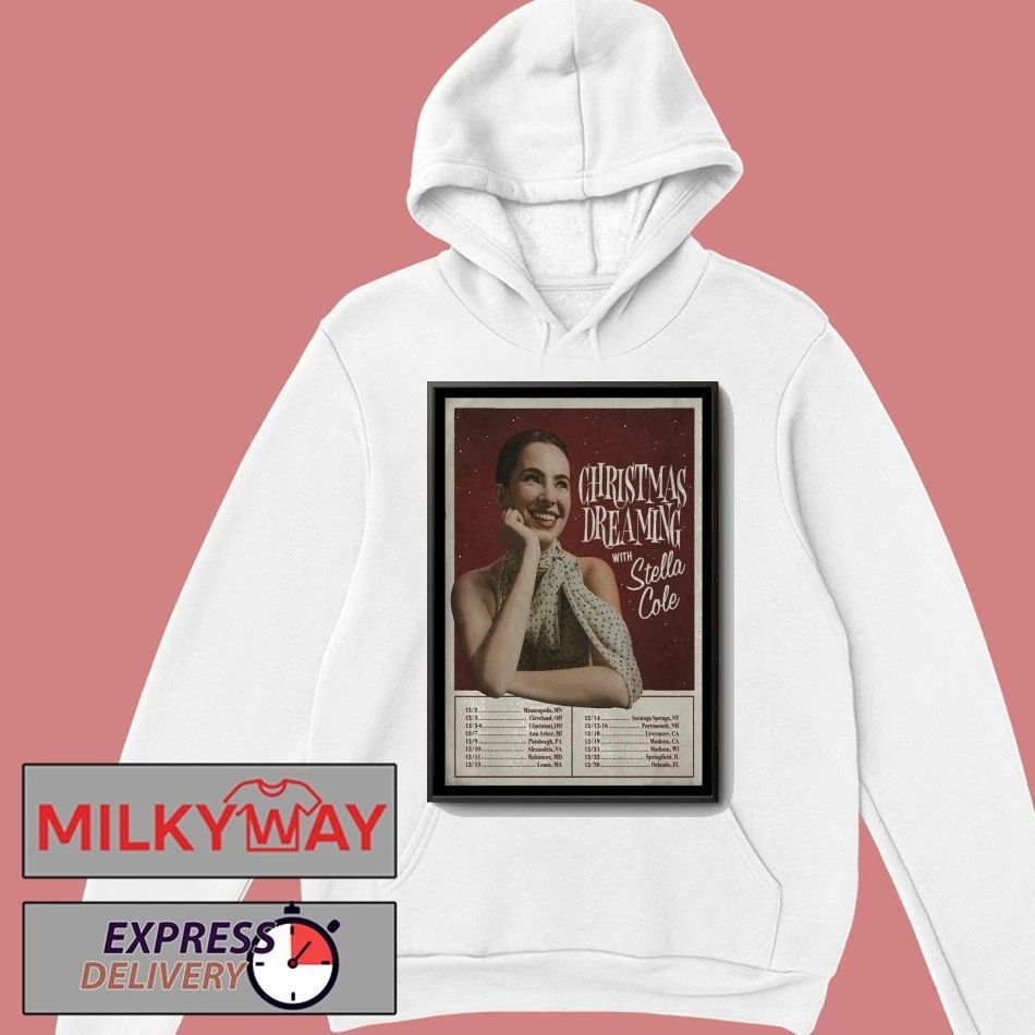 Christmas Dreaming Tour December 2025 Poster shirt