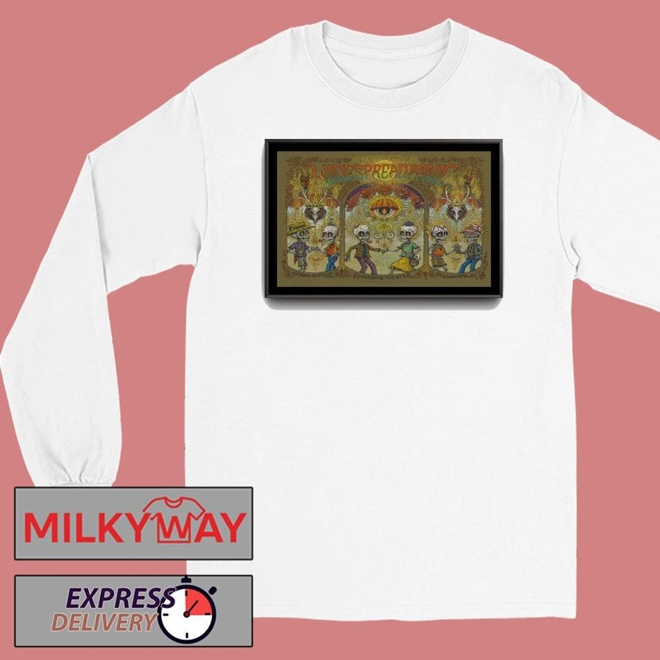 Widespread Panic Oct 24-25-26, 2025 Milwaukee, Wisconsin at The Riverside Theatre Poster shirt