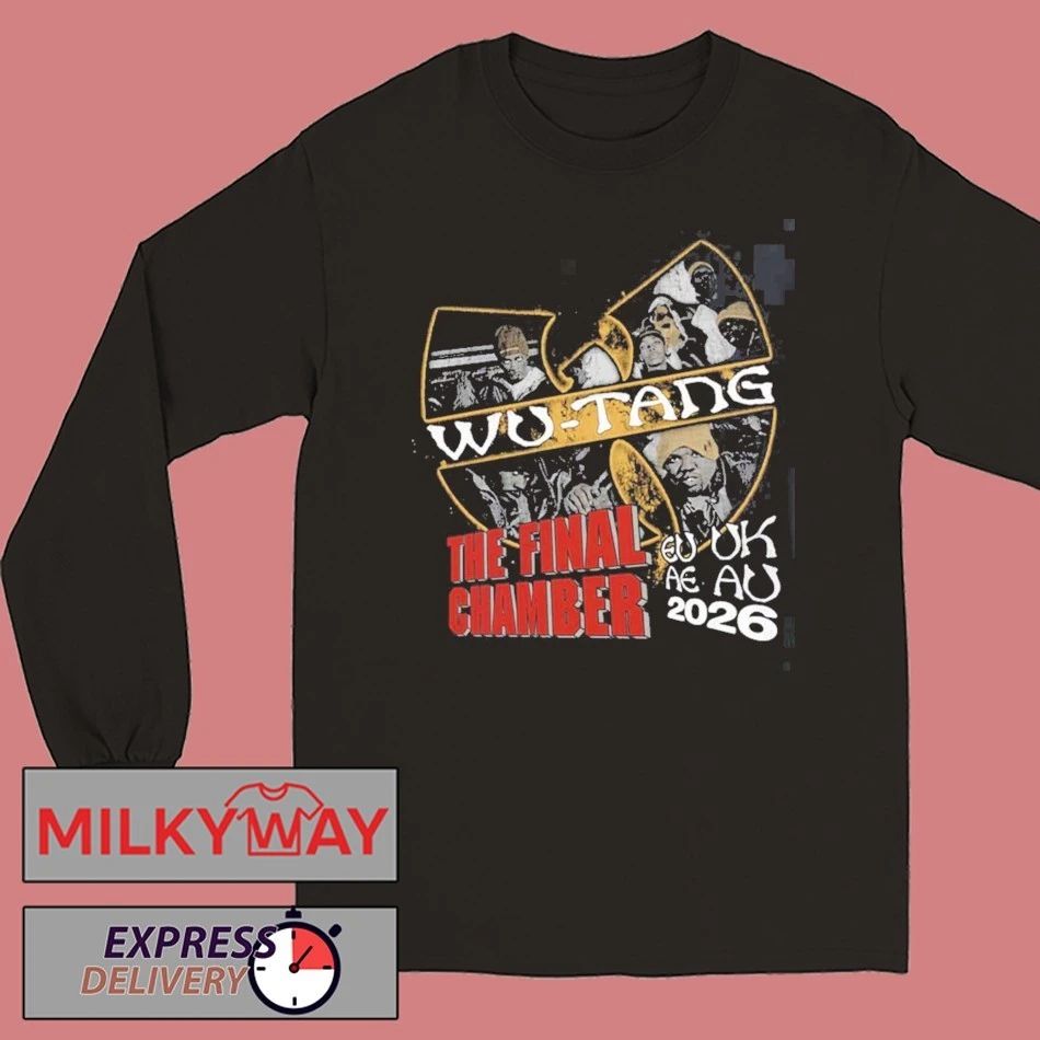 Wu Tang Clan The Final Chamber 2026 Tour Merch Chessboxing Across The Earth International T-Shirt