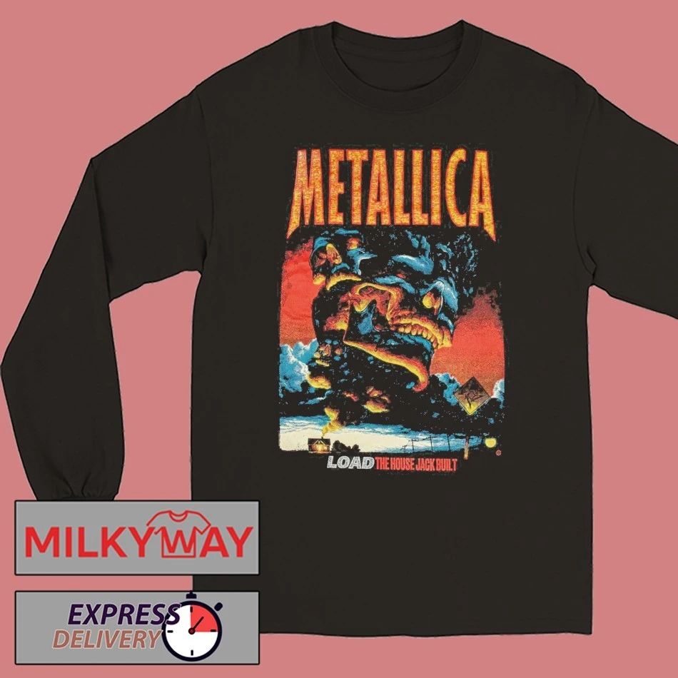 Metallica Load The House Jack Built Art By Max Loeffler Addition Load Series T-Shirt