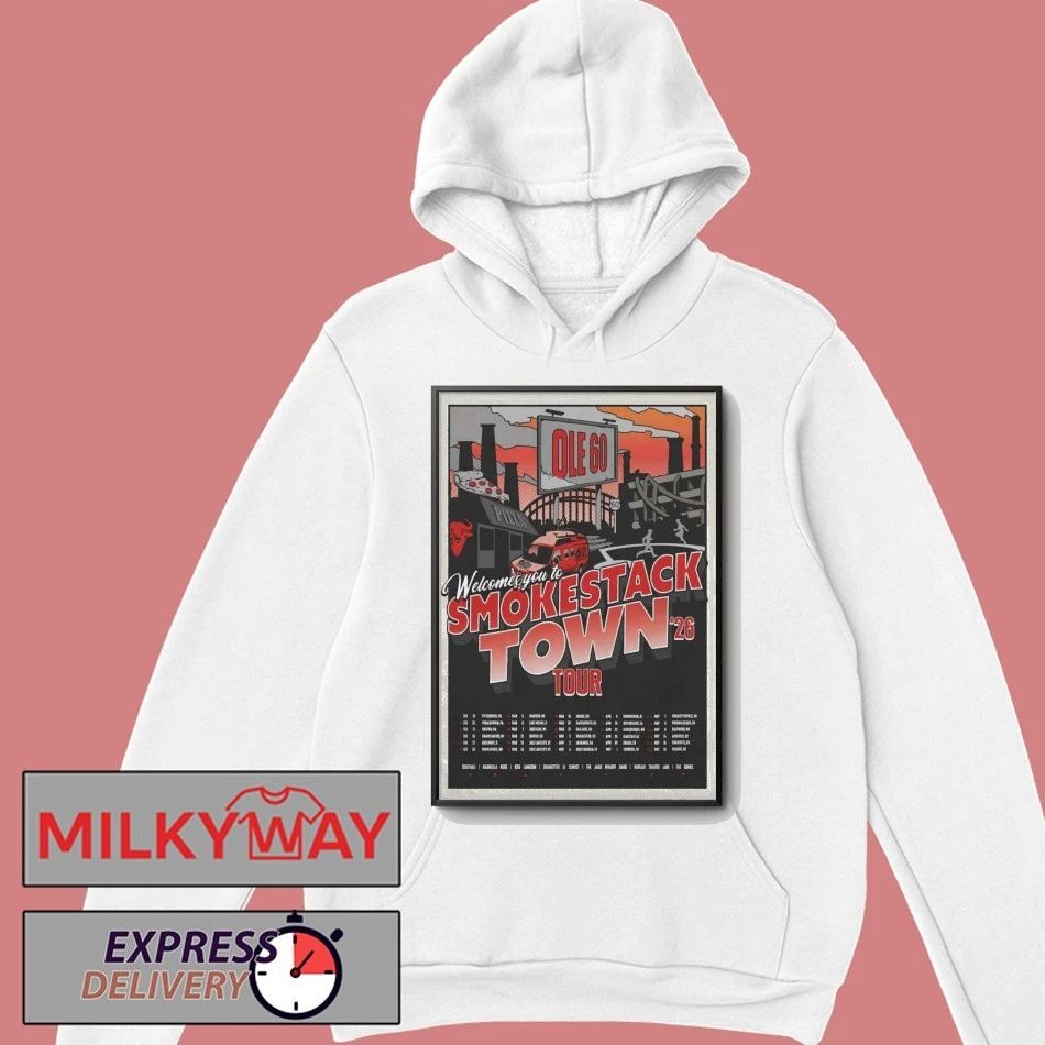 Ole 60 2026 SmokesTack Town Tour Poster shirt