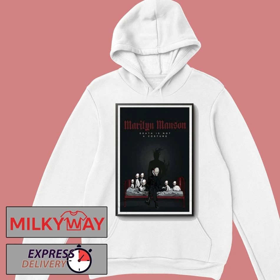 Marilyn Manson Death Is Not A Costume Poster shirt