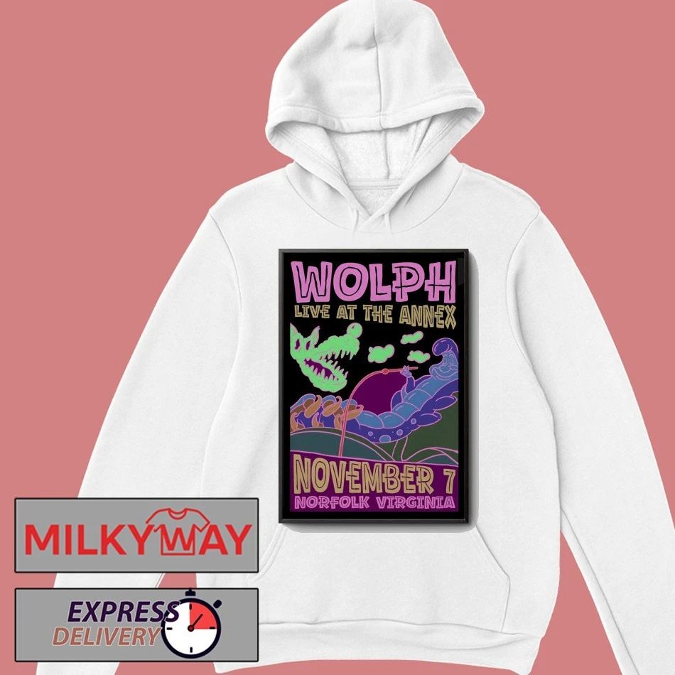 WOLPH Nov 7 2025 At The Annex In Norfolk VA Poster shirt
