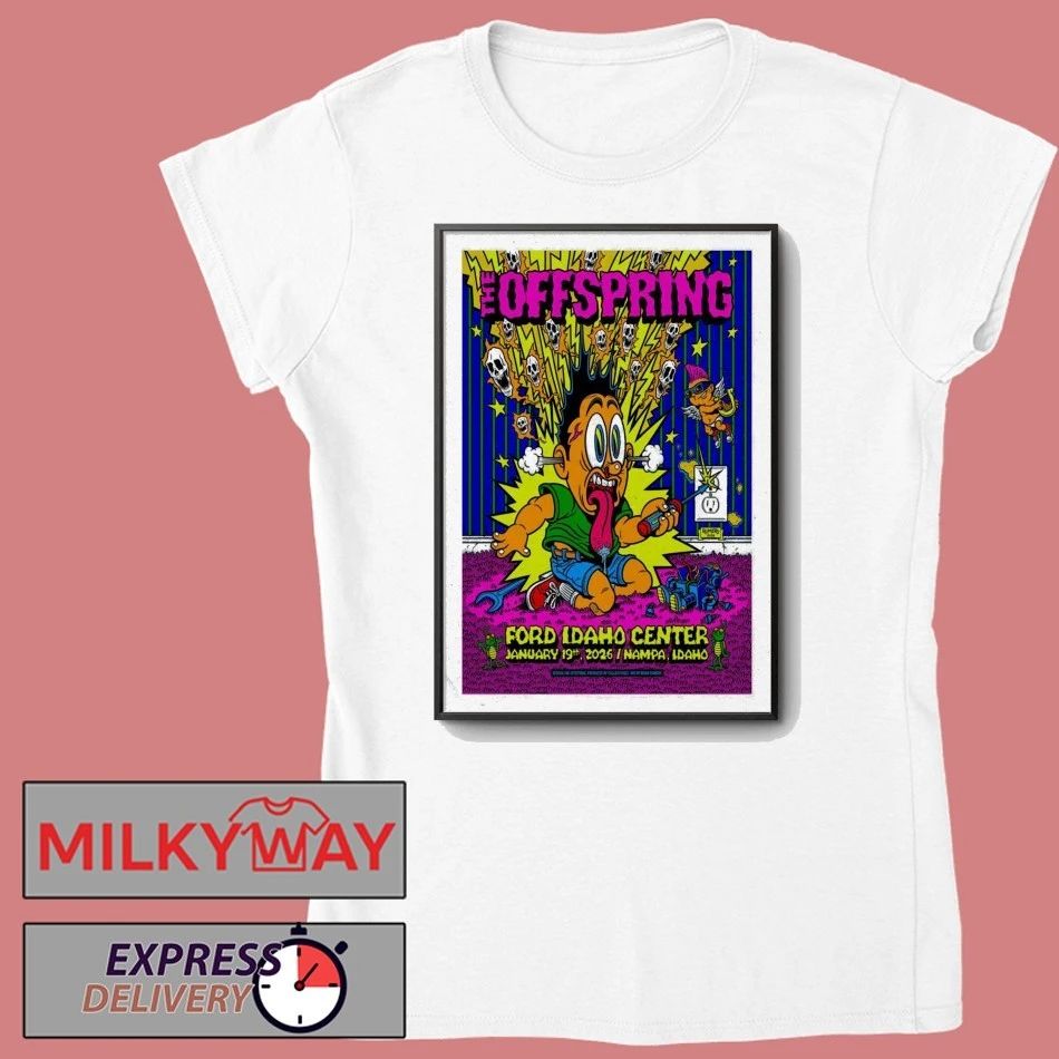 Poster The Offspring At Ford Idaho Center In Nampa, ID On Jan 19, 2026 shirt