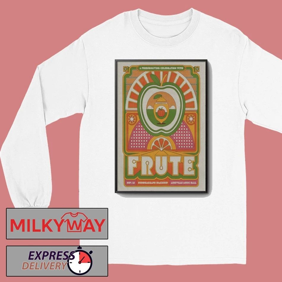 Frute Asheville Tour On Nov 28 2025 Poster shirt