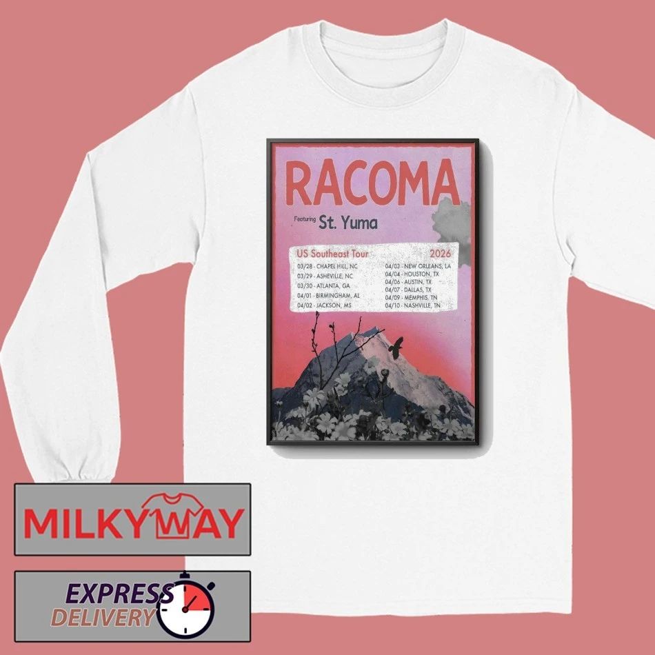 Racoma Ft ST. Yuma US Southeast 2026 Shows Poster shirt