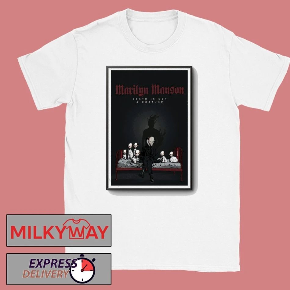 Marilyn Manson Death Is Not A Costume Poster shirt
