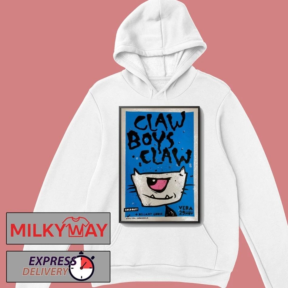 Claw Boys Claw Groningen NL, November 29 2025 Poster shirt