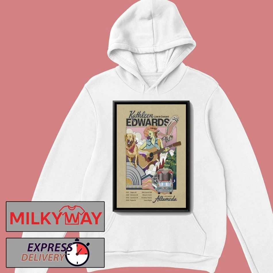 Poster Kathleen Edwards Western 2026 Canada Tour shirt