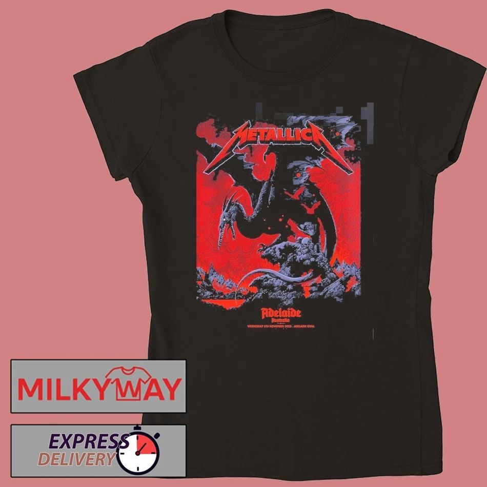 Metallica M72 Adelaide Australia wednesday 5th november 2025 shirt