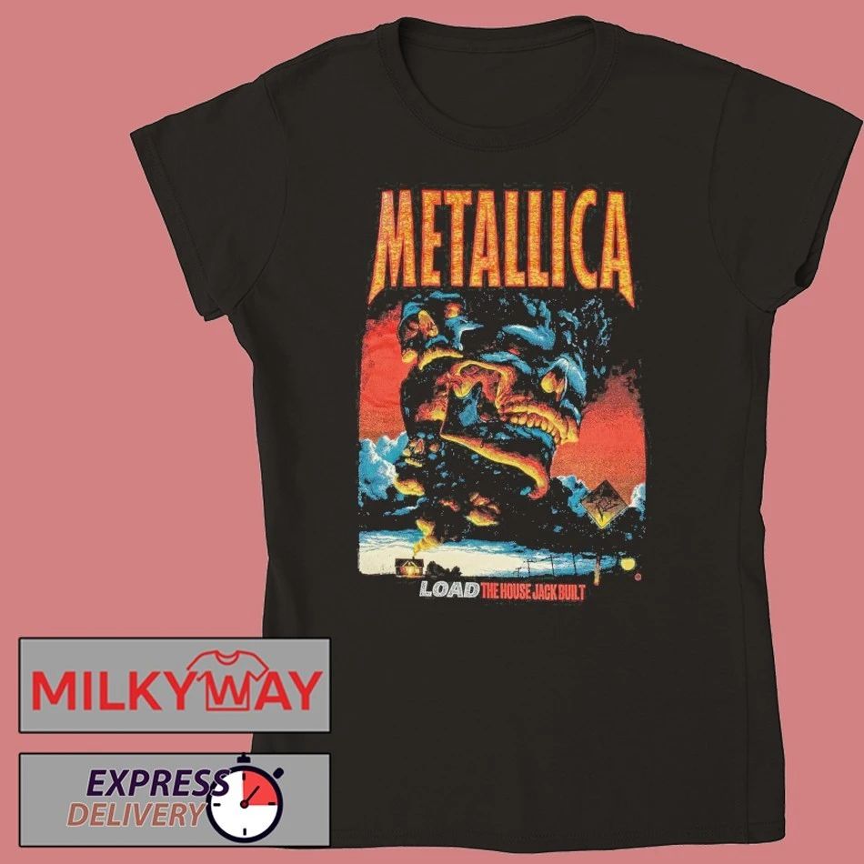 Metallica Load The House Jack Built Art By Max Loeffler Addition Load Series T-Shirt