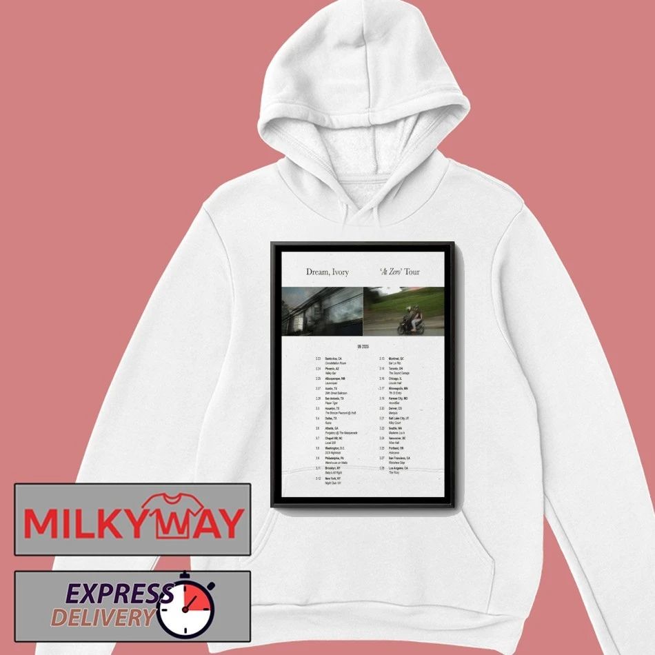 Dream Ivory At Zero US 2026 Poster shirt