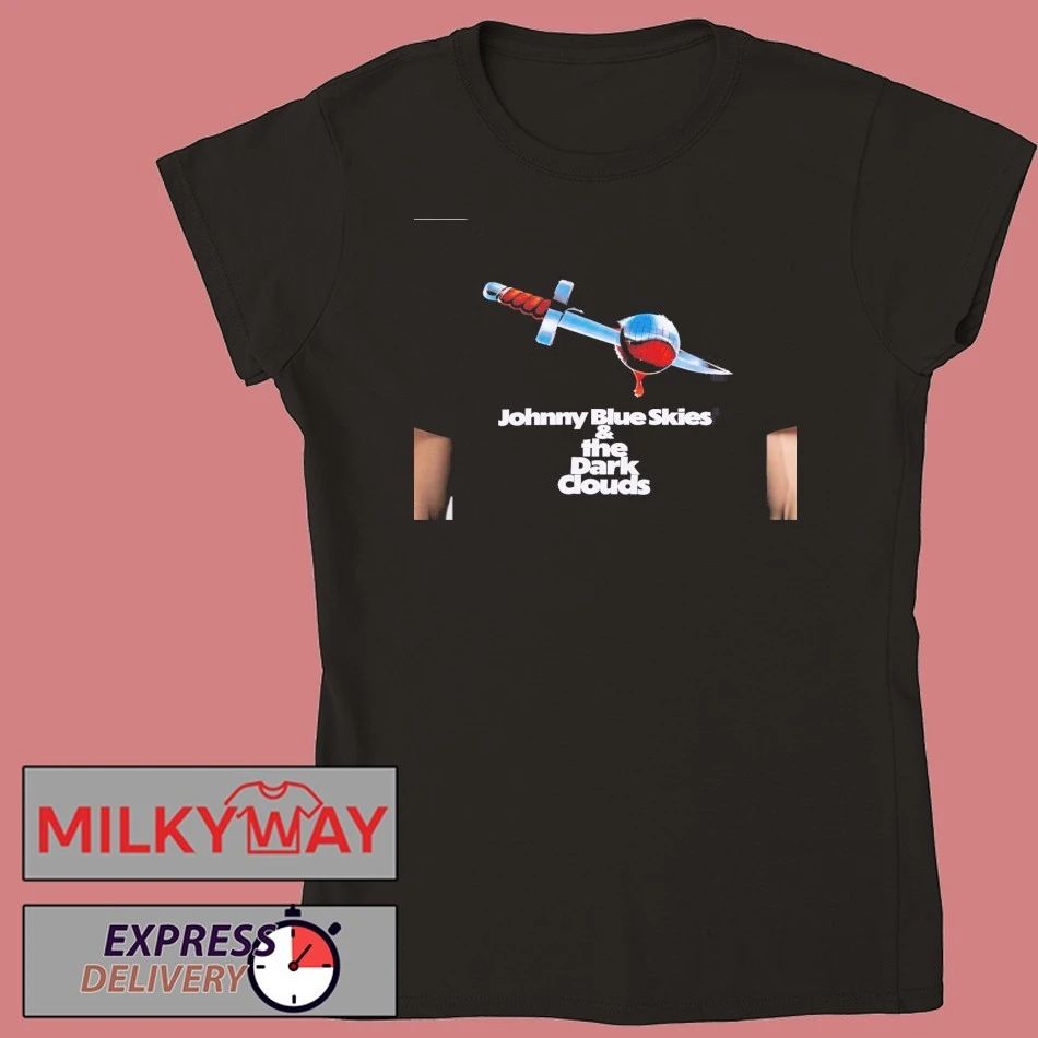 Johnny Blue Skies And The Dark Clouds Mutiny After Midnight Album Cover Art T-Shirt