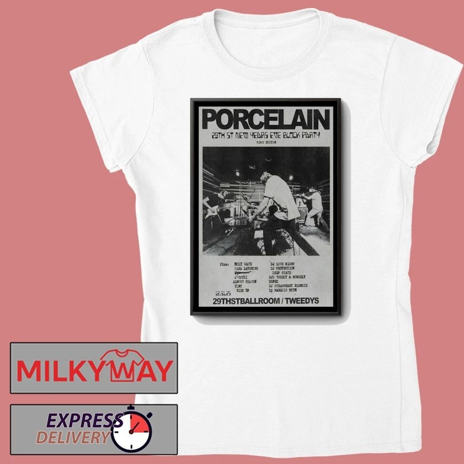 Porcelain NYE In Austin TX On Dec 31 2025 Poster shirt
