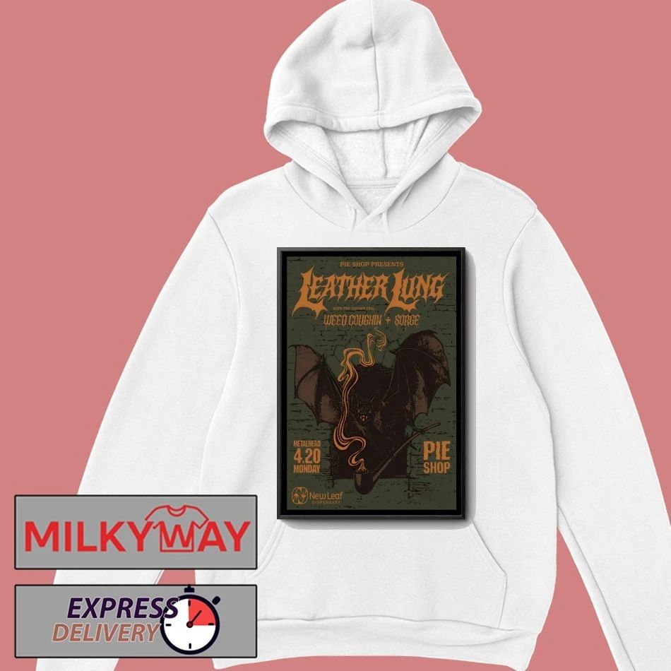 Leather Lung Philadelphia PA 4 20 2026 Poster shirt