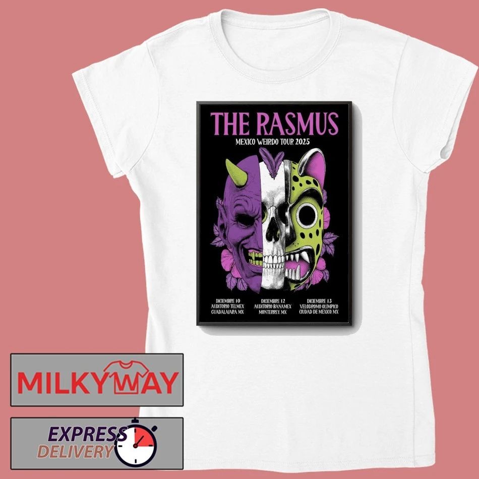 The Rasmus Dec 12 2025 Auditorio Banamex In Monterry MX Poster shirt