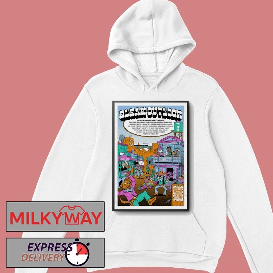 Bleak Outlook Vol 8 4 2-4 5 2026 Tacoma WA Poster shirt