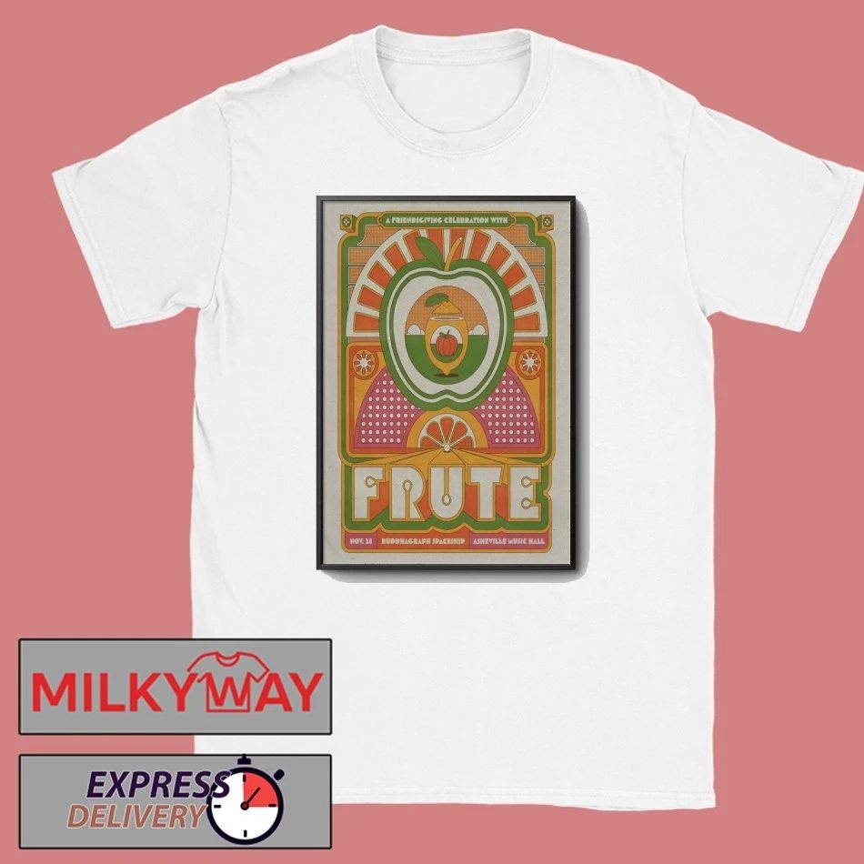 Frute Asheville Tour On Nov 28 2025 Poster shirt