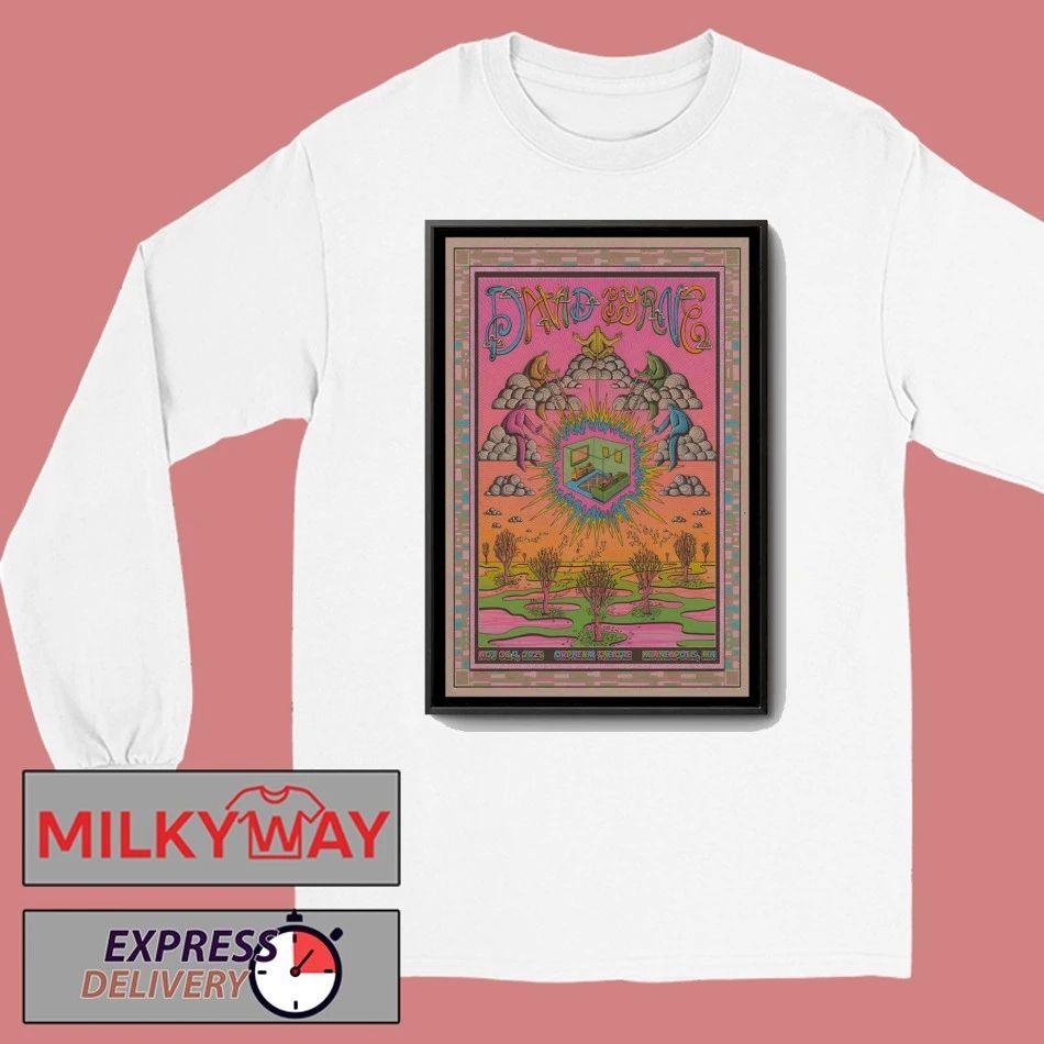 David Byrne Tour Minneapolis, Minnesota 2025 Poster shirt