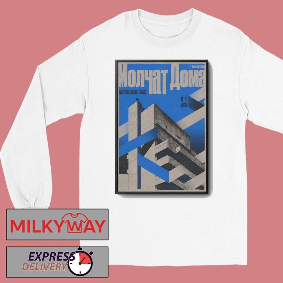 Molchat Doma Tour Santiago On Nov 11 2025 Poster shirt