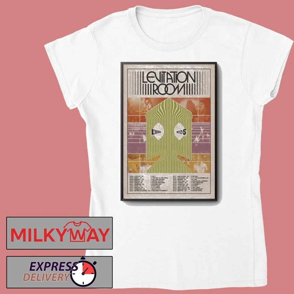 Levitation Room EU-UK 2026 Tour Poster shirt