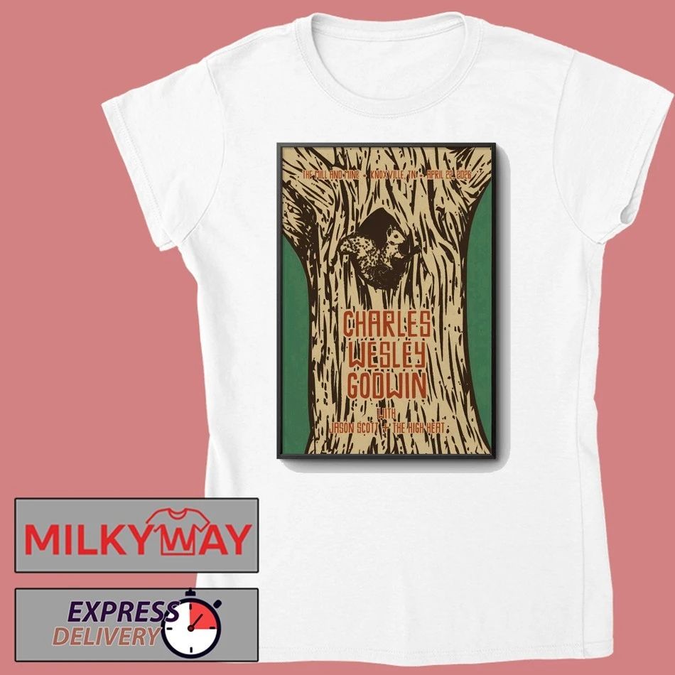 Charles Wesley Godwin Knoxville TN On Apr 22 2026 Tour Poster shirt