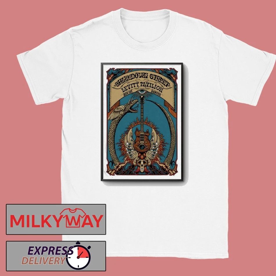 Shakedown Street Levitt Pavilion In Denver CO Aug 1 2026 Poster shirt