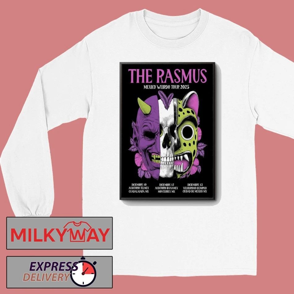 The Rasmus Dec 12 2025 Auditorio Banamex In Monterry MX Poster shirt