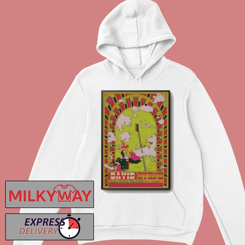 David Byrne Nov 28 2025 Music Hall At Fair Park In Dallas TX Poster shirt