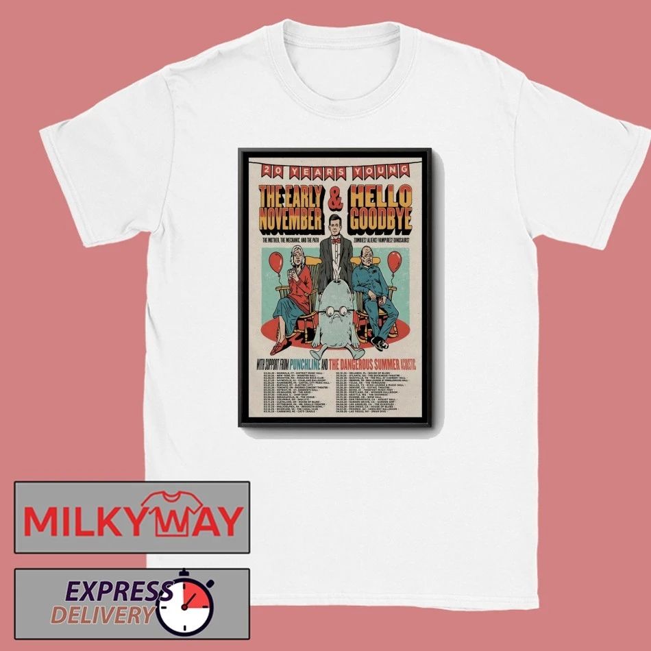 The Early November 20 Years of The Mother, The Mechanic, and The Path Poster shirt