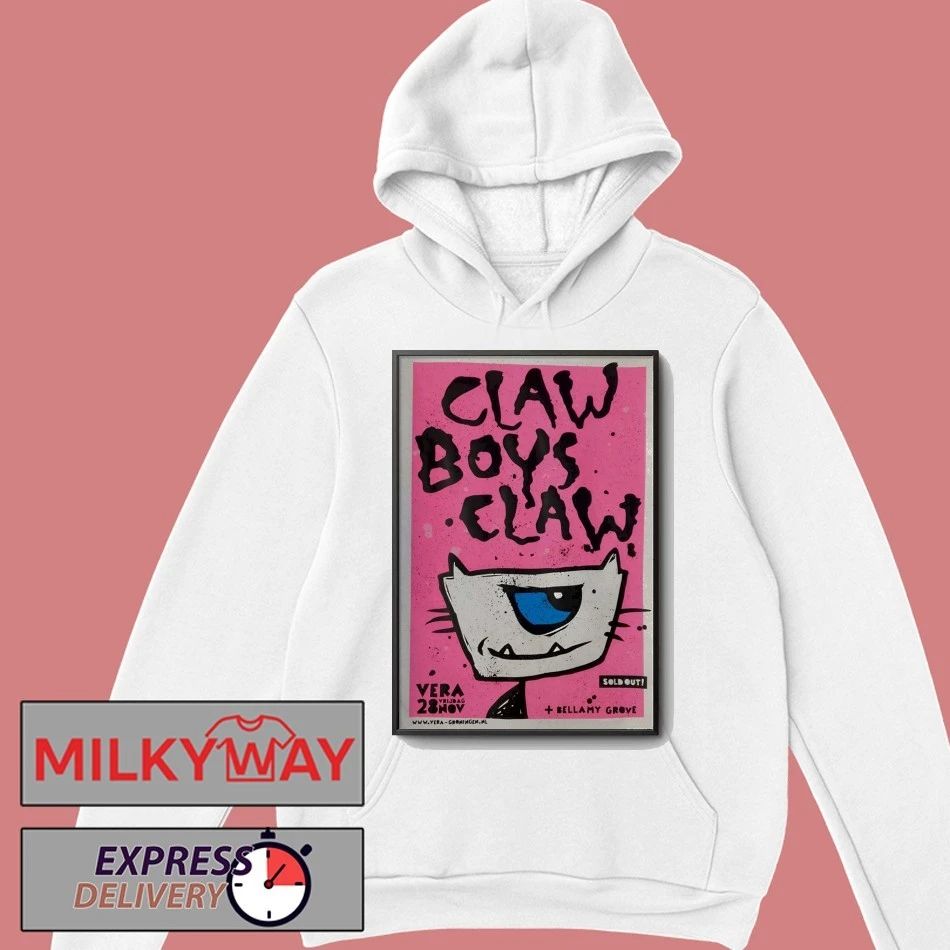 Claw Boys Claw Groningen NL, November 28 2025 Poster shirt