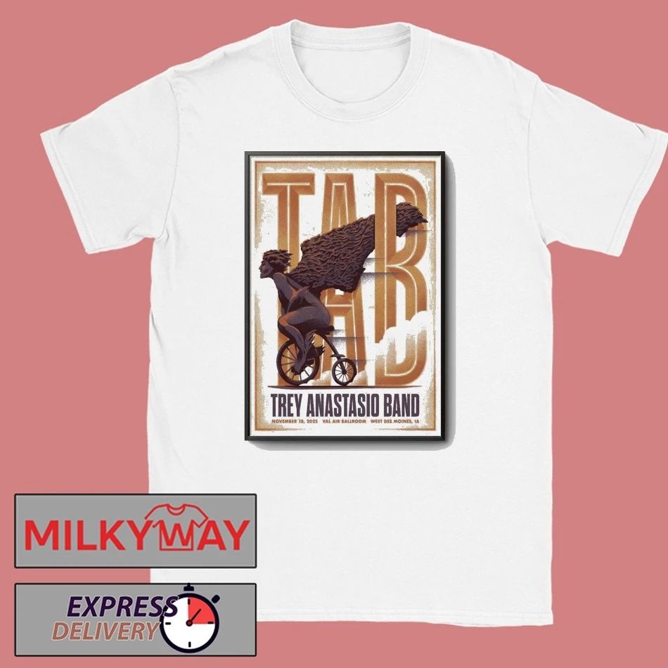 Trey Anastasio Band Nov 18 2025 Val Air Ballroom West Des Moines IA Poster shirt