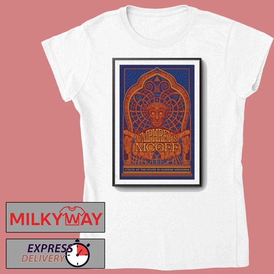 Umphrey’s McGee Madison, WI On January 23 2026 Event Poster shirt
