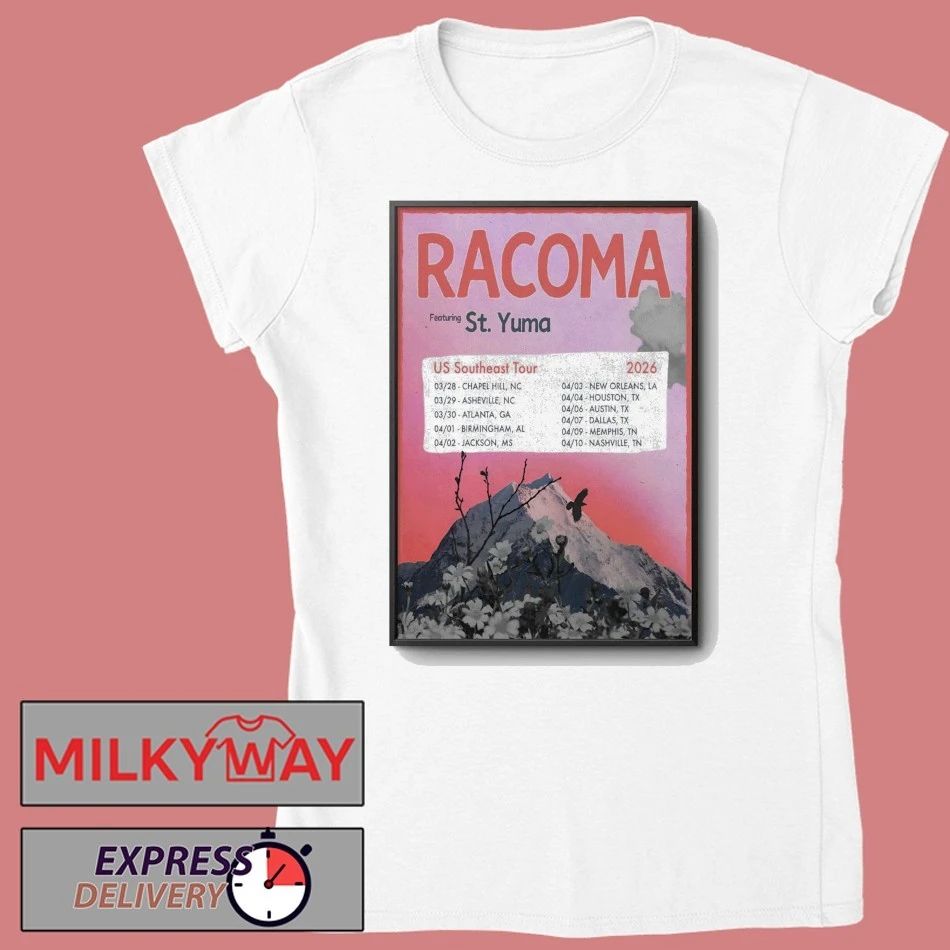 Racoma Ft ST. Yuma 2026 US Southeast Tour Poster shirt