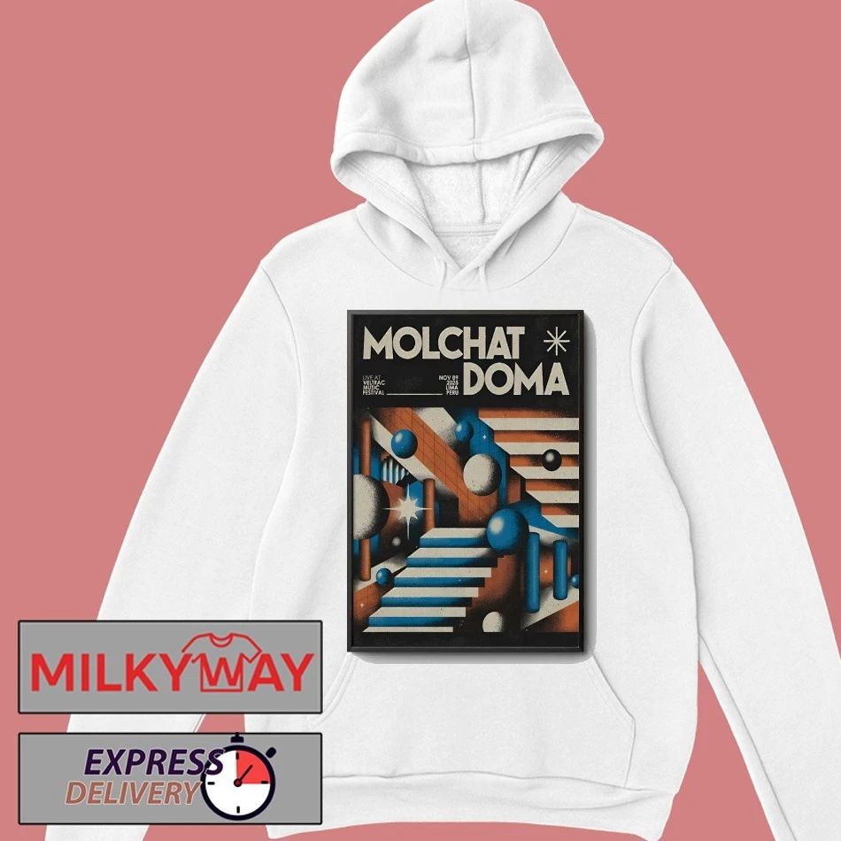 Molchat Doma Veltrac Music Festival Lima Peru Nov 9 2025 Poster shirt