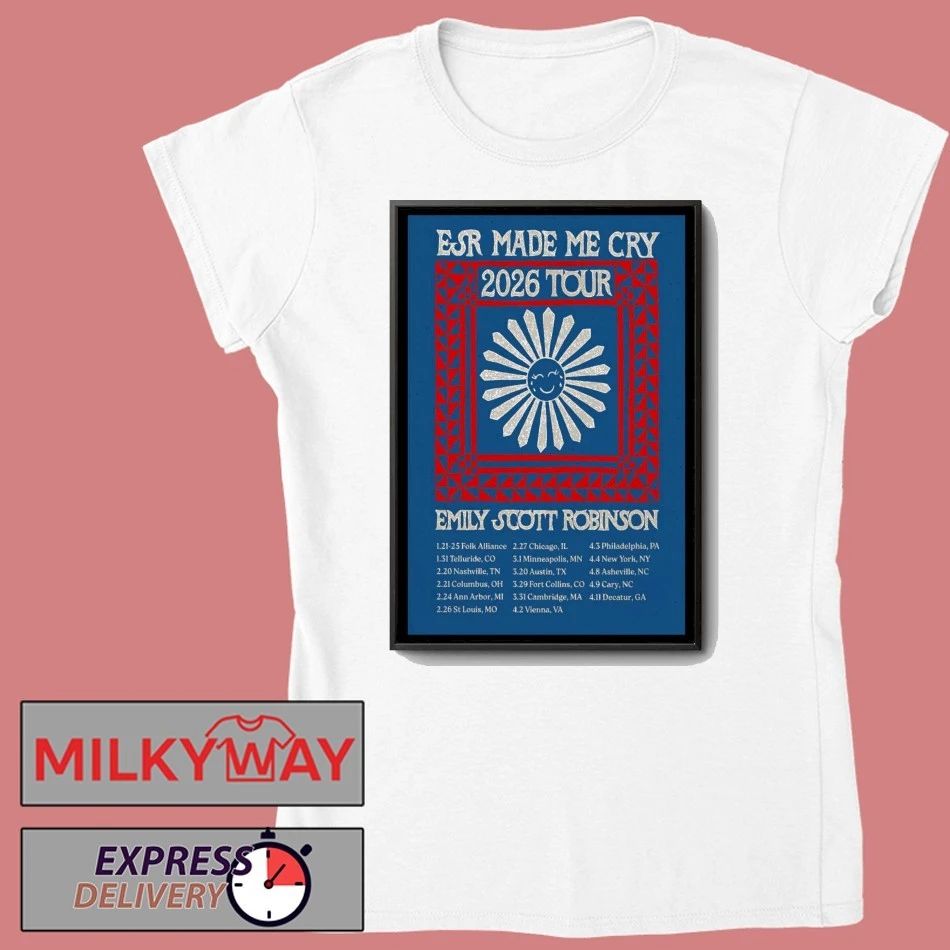 Emily Scott Robinson Tour 2026 Poster shirt