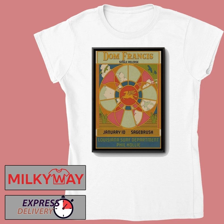Dom Francis Jan 10 2026 in Austin TX Poster shirt