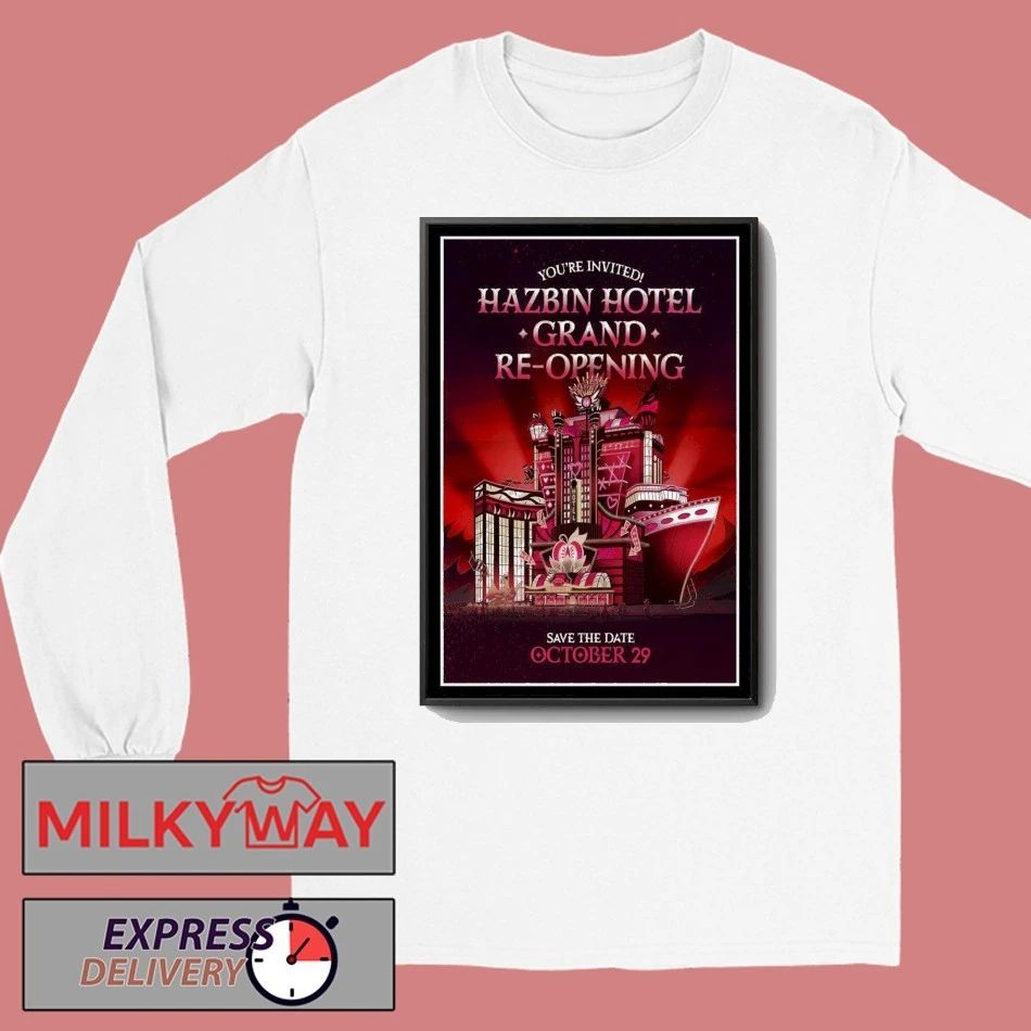 Hazbin Hotel Hellaverse On Prime 2025 Poster shirt