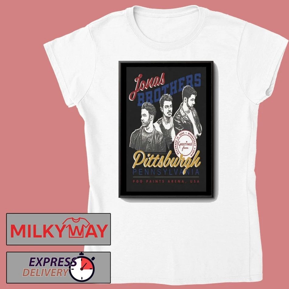 Poster Pittsburgh, PA Jonas Brothers November 12 2025 shirt