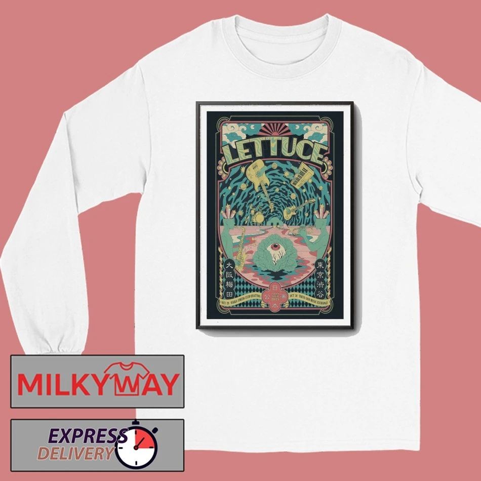 Lettuce Duo Music Exchange. Tokyo, Japan Oct 30, 2025 Poster shirt