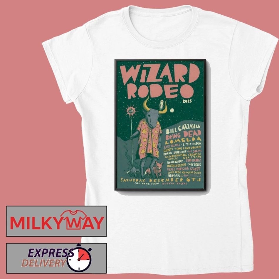 Wizard Rodeo Austin Event On Dec 6 2025 Poster shirt