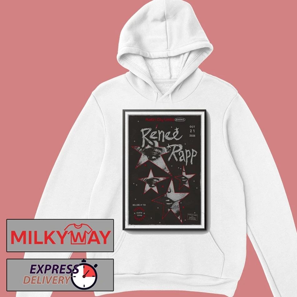 Renee Rapp Tour Austin, TX 2025 Poster shirt