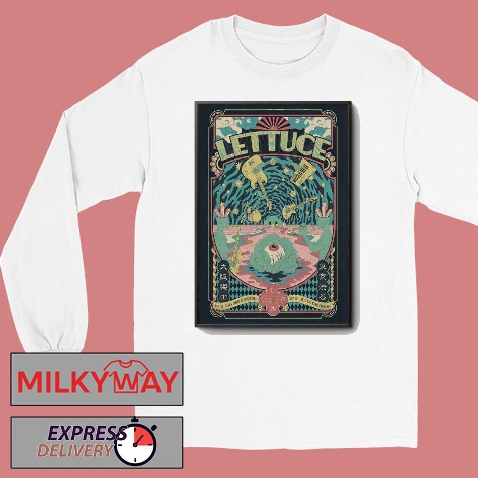Lettuce 2025 Japan Tour Poster shirt
